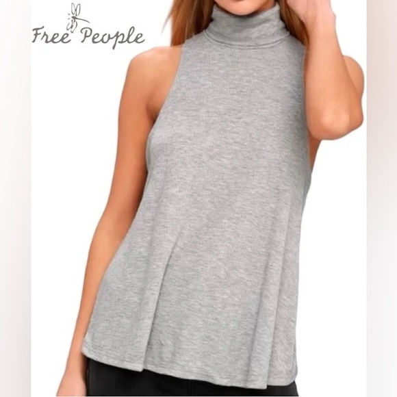 Free people turtleneck tank - NWOT - XS - Picture 4 of 6